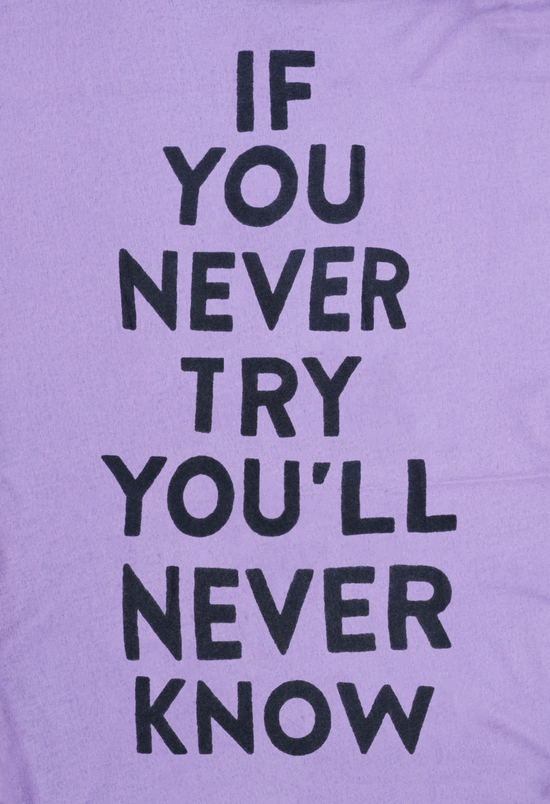 Scarf Letters "TRY"