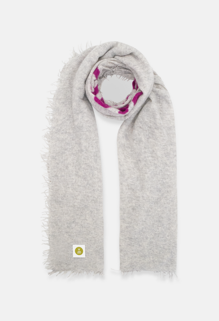 Scarf letters "PROUD"
