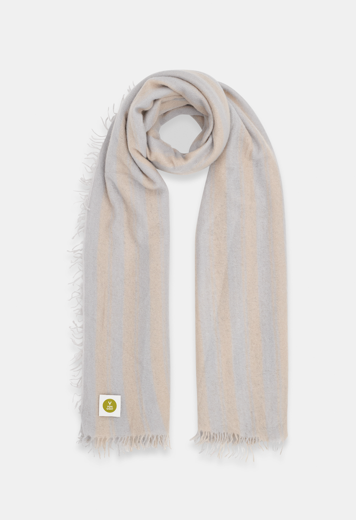 SCARF ZUSIGREY/ZUSIBEEIGE