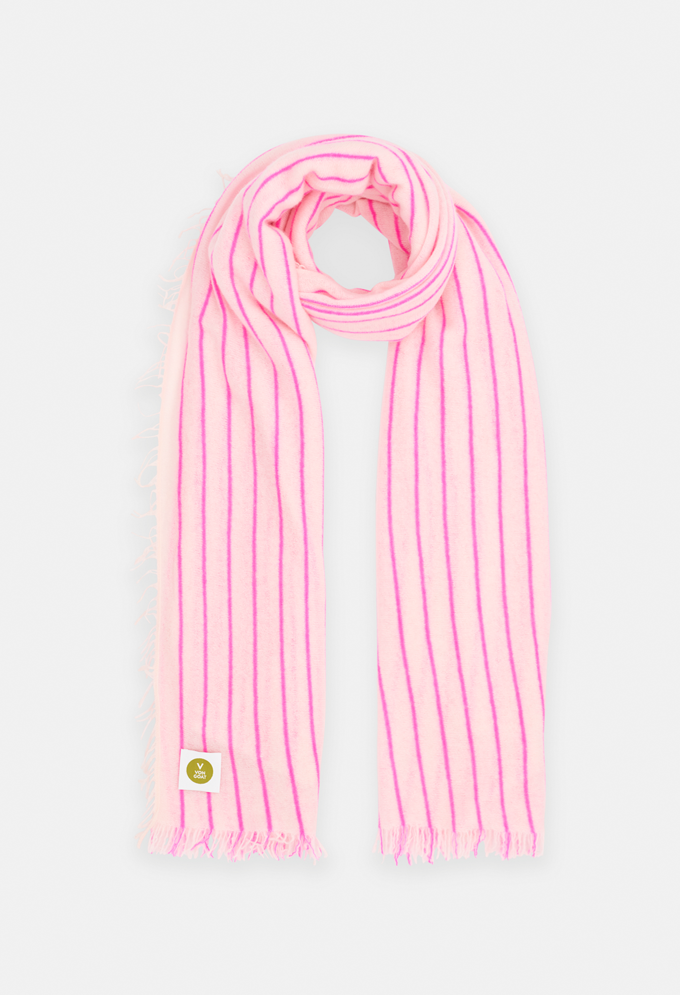 SCARF CANNOLI CREAM/SUGAR PLUM