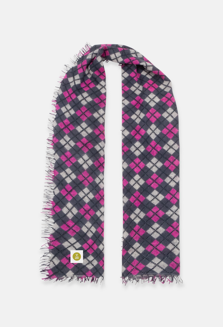 Scarf Plaid H Medium