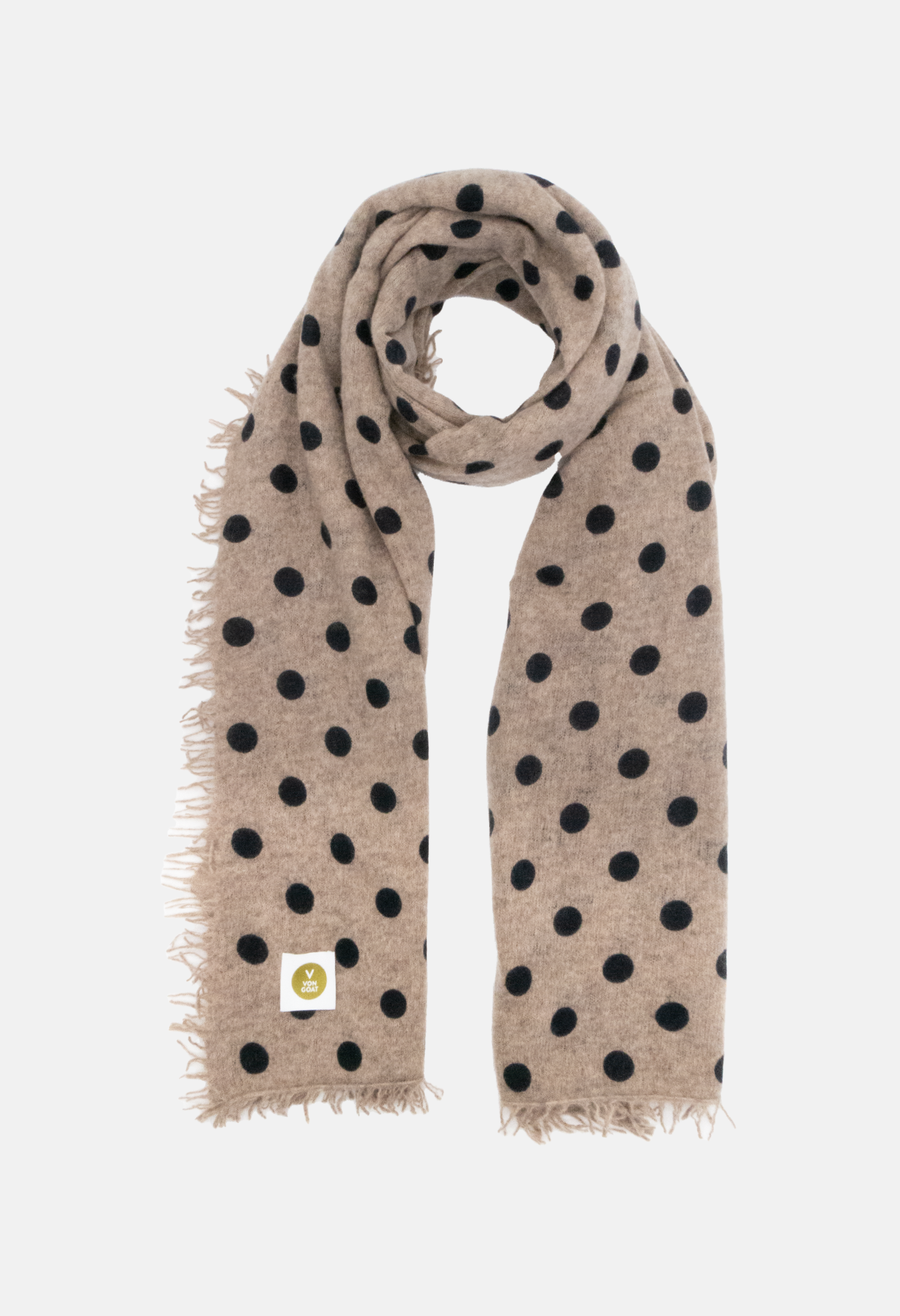 Scarf Polka Dots Mel. Mouse/Dark Navy