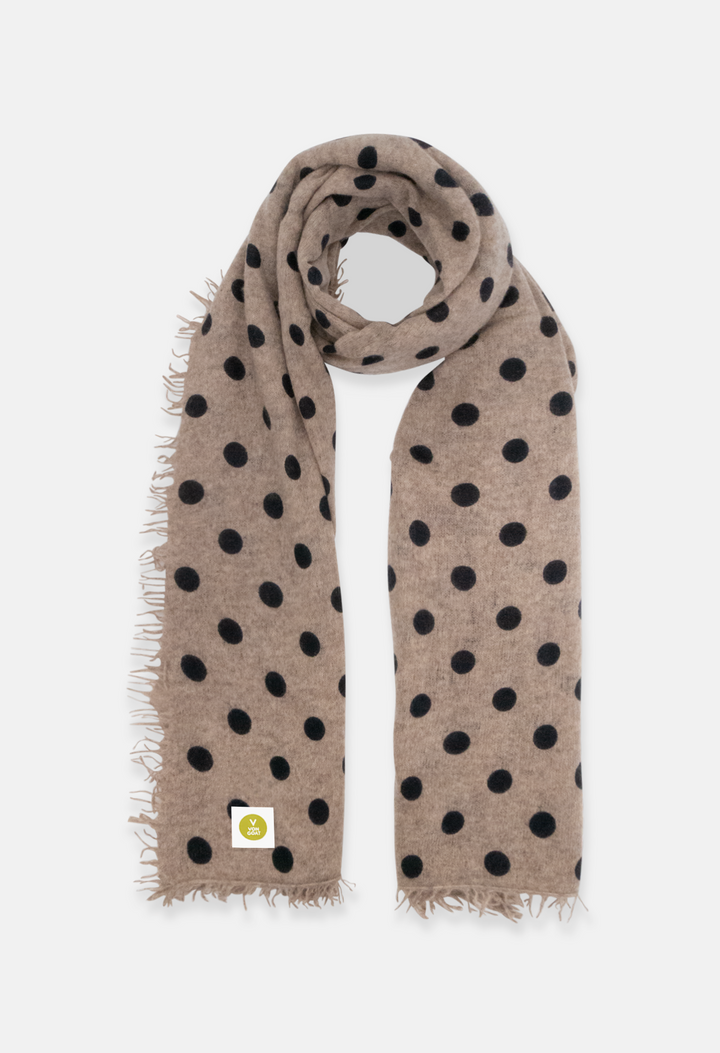 Schal Polka Dots Mel. Mouse/Dark Navy