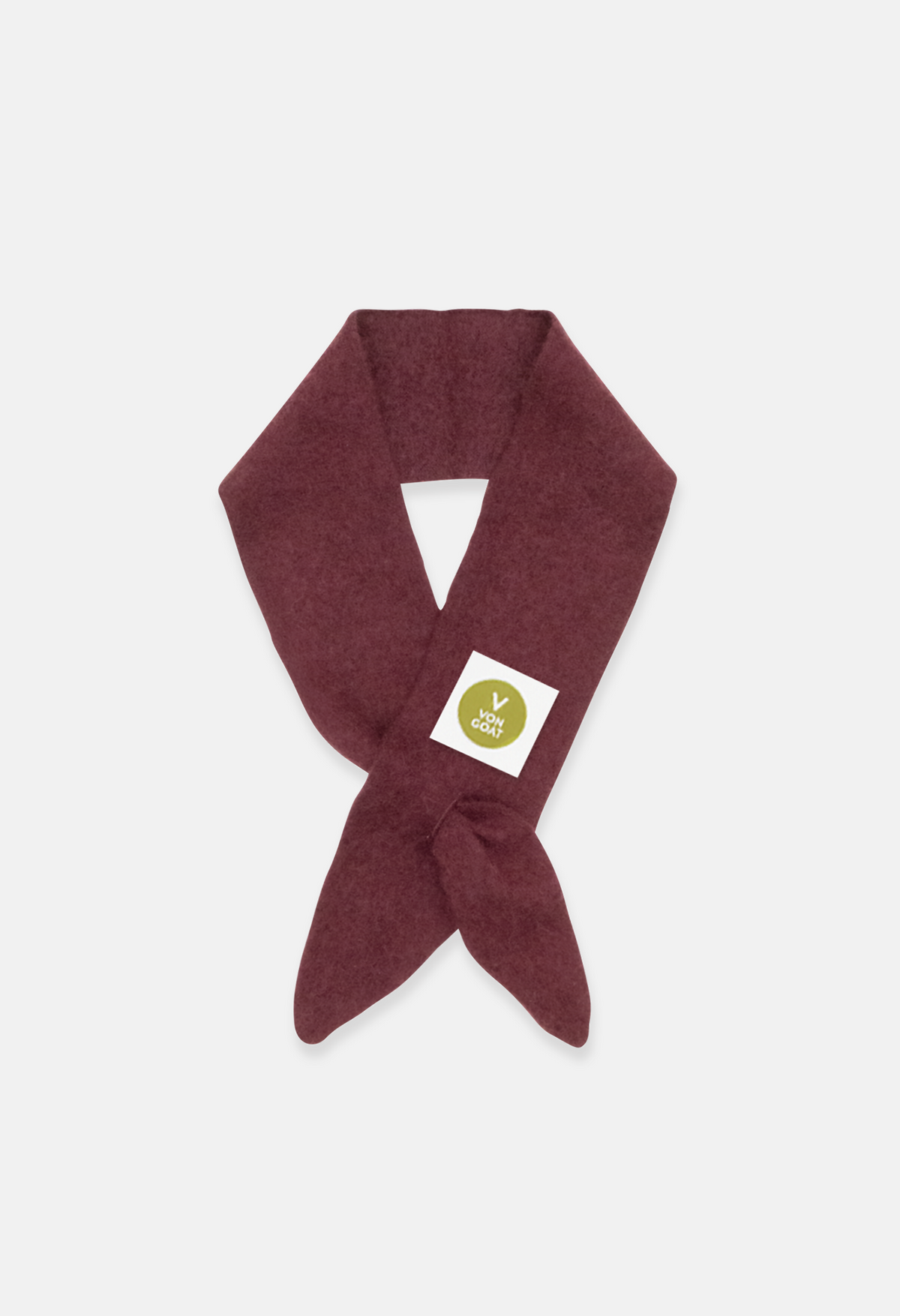 Small Scarf Mauve Wine