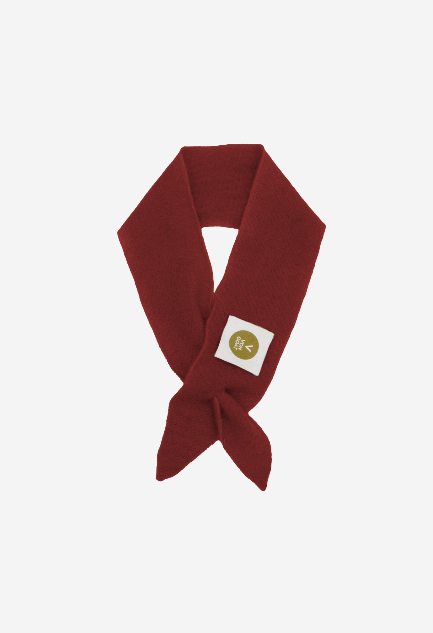 Kleines Halstuch Bordeaux