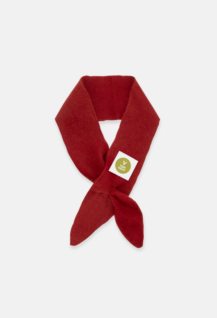Kleines Halstuch Bordeaux