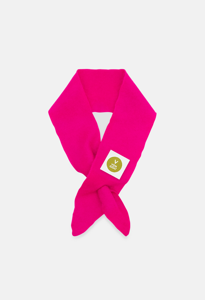 Kleines Halstuch Neon Pink