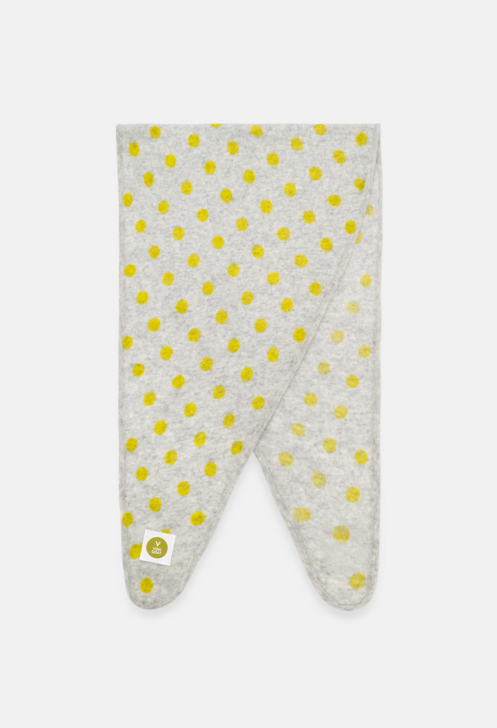 Windboard Polka Dots Mel. Light Grey/Neon Yellow XL