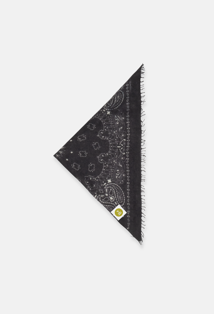 Cashmere Bandana Tuch Paisley V für Damen von V VON GOAT – handgefertigtes Kaschmir Dreieckstuch