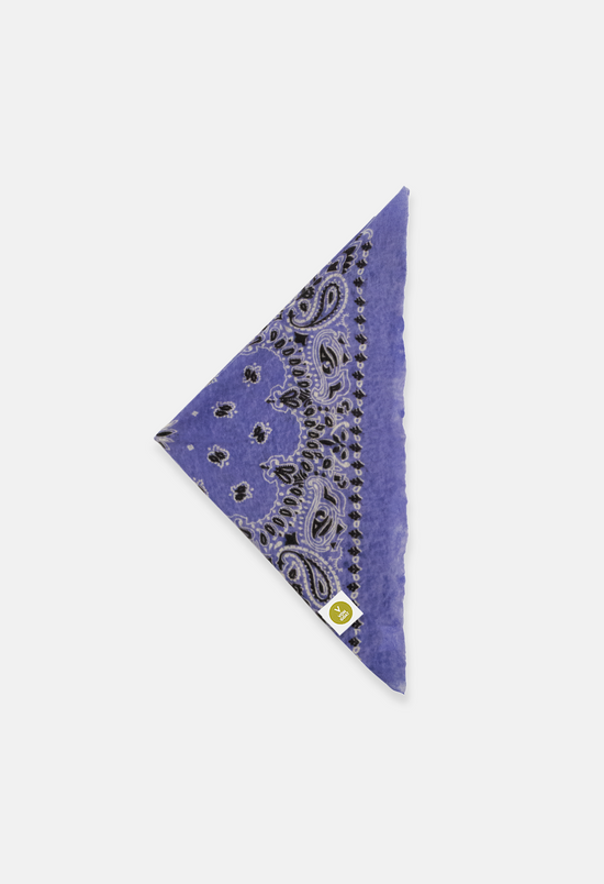 Cashmere Dreieckstuch Bandana Paisley S in Weiss und Schwarz für Frauen von V VON GOAT Trend Accessoire aus 100 Prozent Kaschmir handgefertigt in Nepal