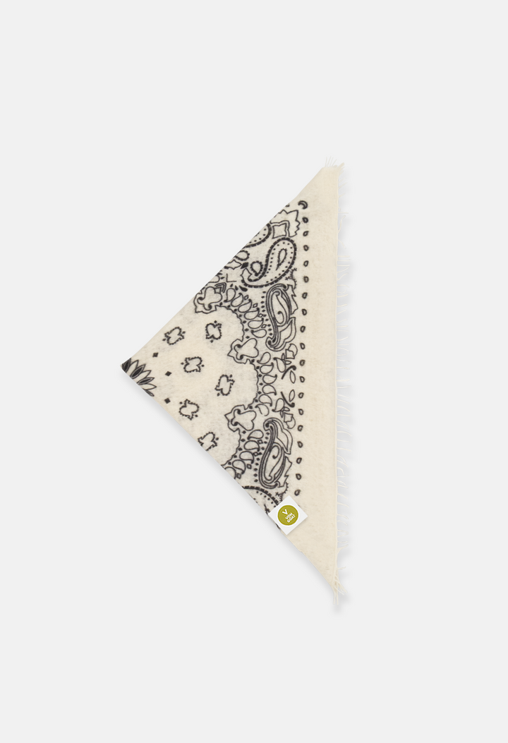 Kaschmir Bandana Paisley AB für Damen von V VON GOAT – farbenfrohes Cashmere Tuch aus Nepal