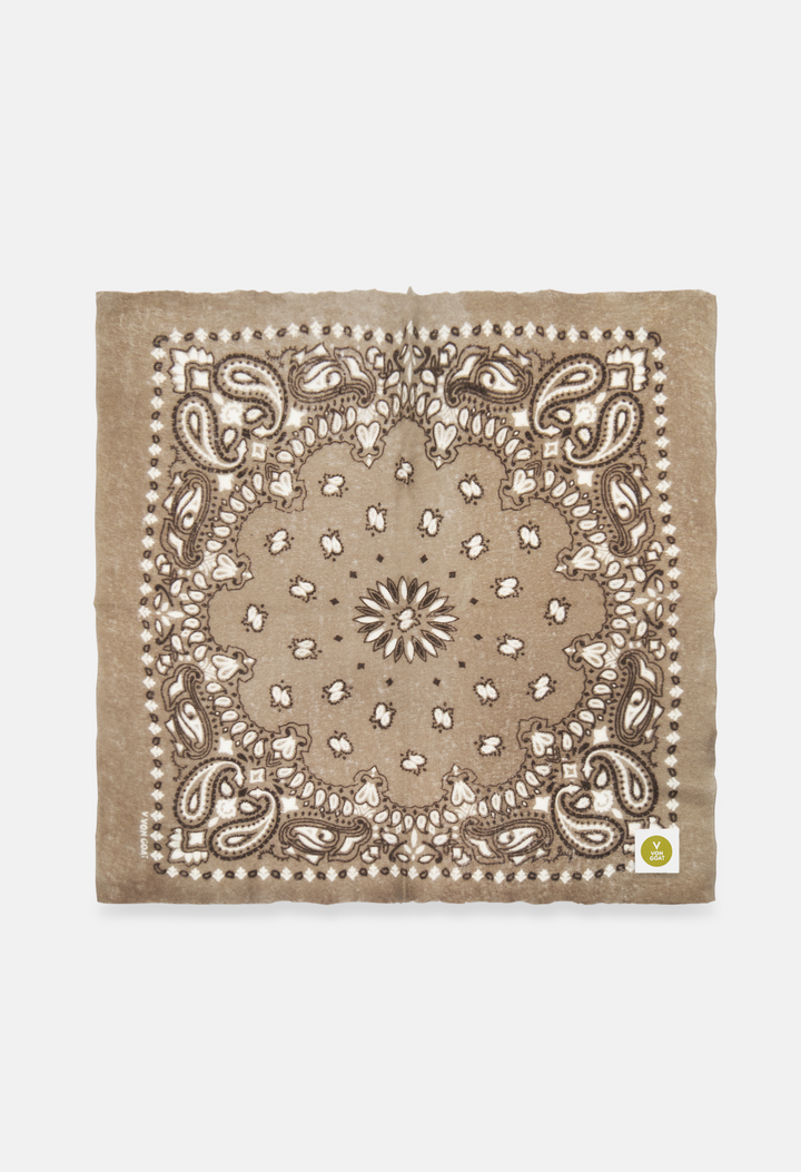 Kaschmir Dreieckstuch Paisley A von V VON GOAT – farbiges Cashmere Accessoire für Frauen