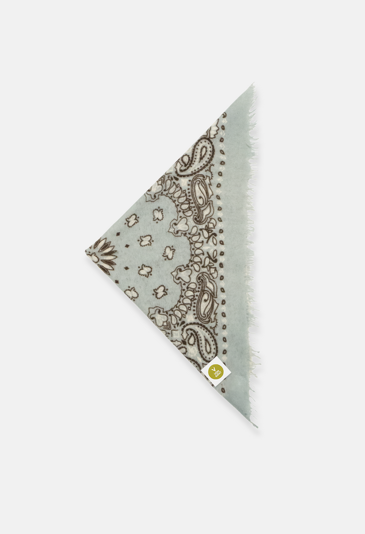 Kaschmir Tuch Bandana Paisley L für Frauen von V VON GOAT – buntes Cashmere Accessoire aus Nepal
